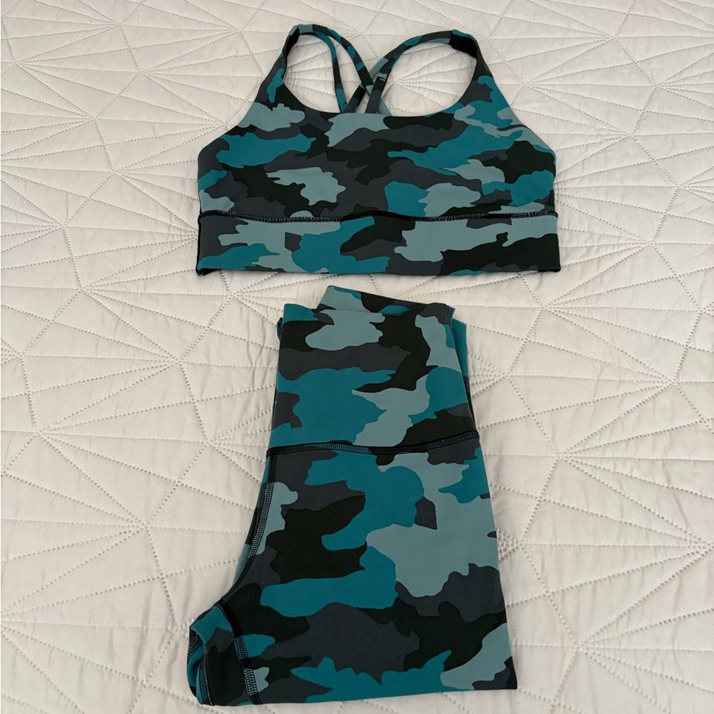 Lululemon Set - EUC
Align High Rise 25” 
Sports bra